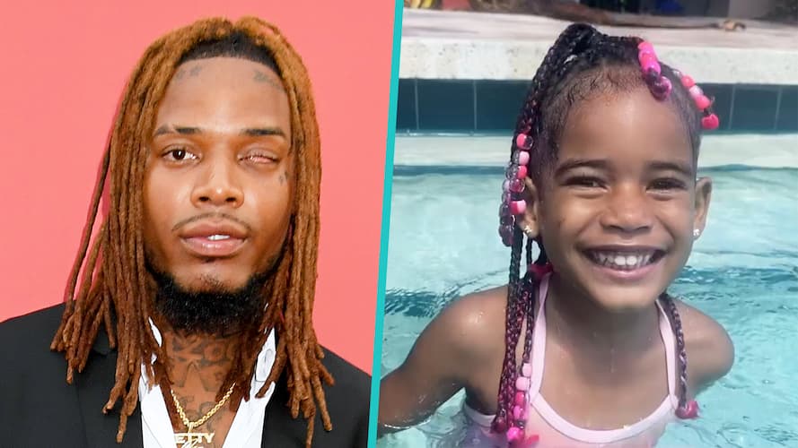 Fetty Wap and daughter Lauren 