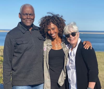 Gary Steele, Sage Steele and Mona Steele